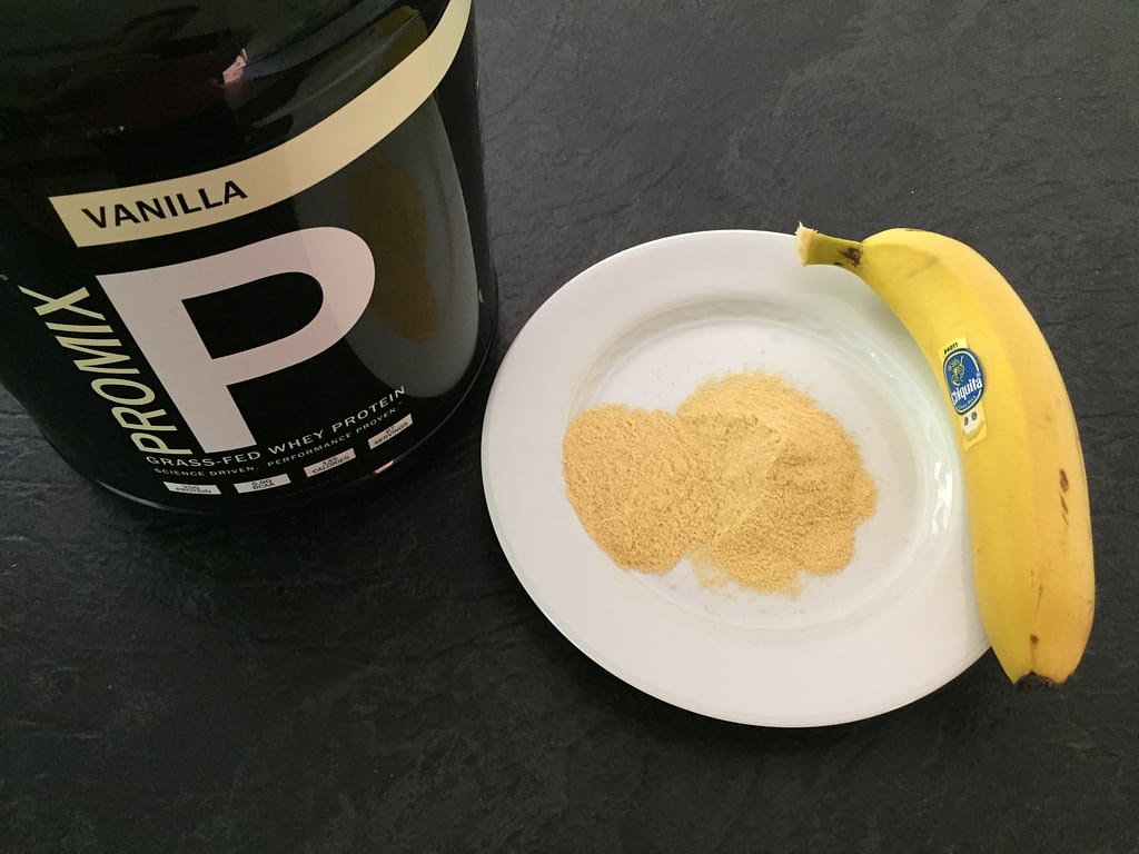 Promix Vanilla Whey Protein Powder Color