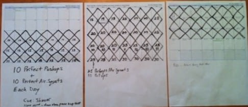 Seinfeld Method Calendar