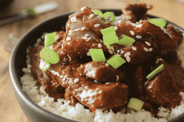 Instant Pot Keto Mongolian Beef