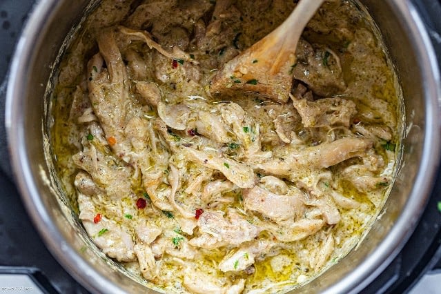 Instant Pot Keto Green Chile Chicken