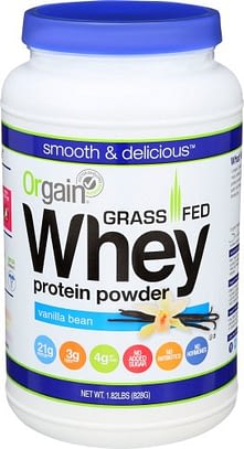 Orgain Grass Fed Whey Protein